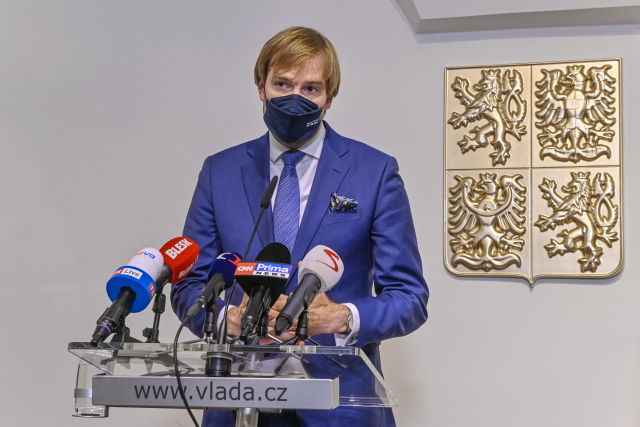 Tschechiens Gesundheitsminister Adam Vojtěch. Foto: ČTK/ Šimánek Vít