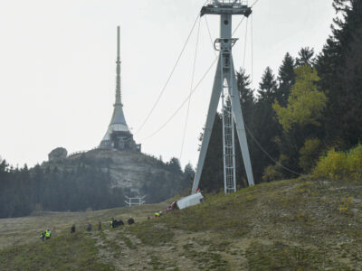 Bei der Seilbahn auf den Jeschken ereignete sich ein tödlicher Unfall. Foto: ČTK/Petrášek Radek