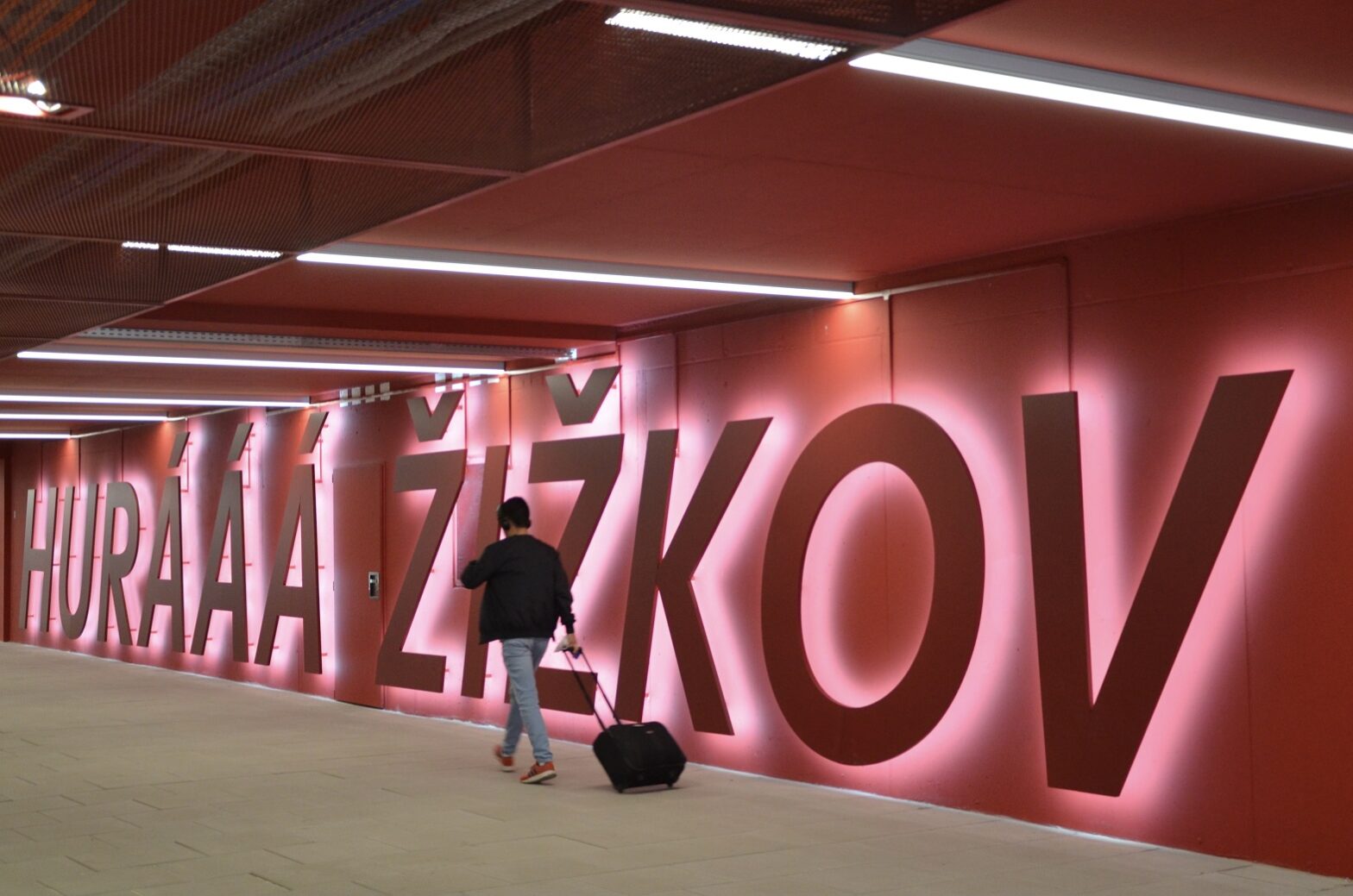 Der neue Tunnel verbindet den Prager Hauptbahnhof mit dem Stadtteil Žižkov. Foto: Anna Treutlein