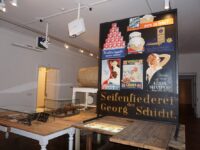 Reklame des Lebensmittelkonzerns Schicht in der Dauerausstellung in Aussig (Ústí nad Labem). Foto: Steffen Neumann
