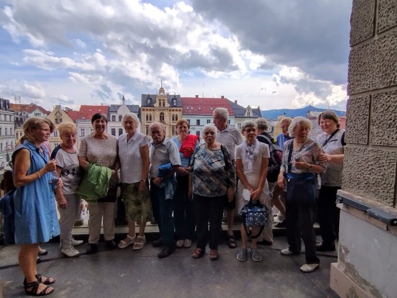 Gruppenfoto während des ersten Treffens in Reichenberg. Foto: Petra Laurin