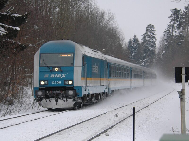 Bisher rollte der alex über die bayerischen Gleise des Západní expres. Foto: pixabay
