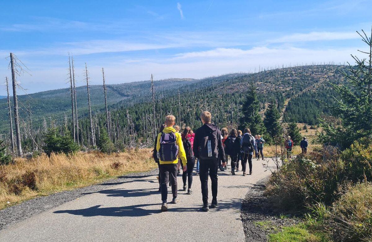 Im Juni und Anfang Oktober fanden zwei Wanderwochenenden mit Jugendlichen im deutsch-tschechischen Grenzgebiet statt. Foto:Prostor pro rozvoj
