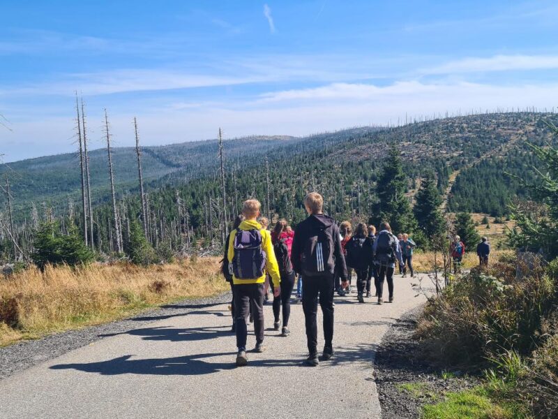 Im Juni und Anfang Oktober fanden zwei Wanderwochenenden mit Jugendlichen im deutsch-tschechischen Grenzgebiet statt. Foto:Prostor pro rozvoj