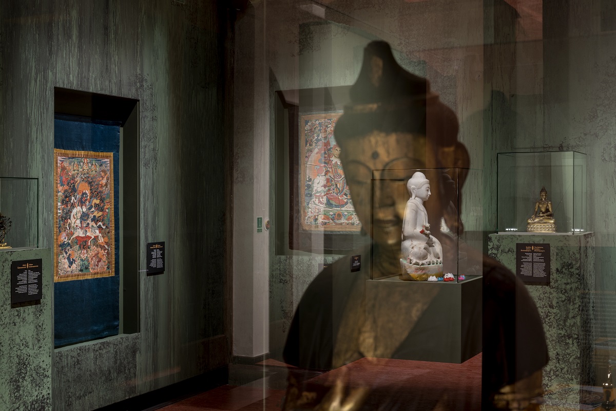 Die Ausstellung Buddha aus der Nähe führt in die Grundgedanken der buddistischen Lehre ein. Foto: Nationalgalerie Prag, Katarína Hudačinová