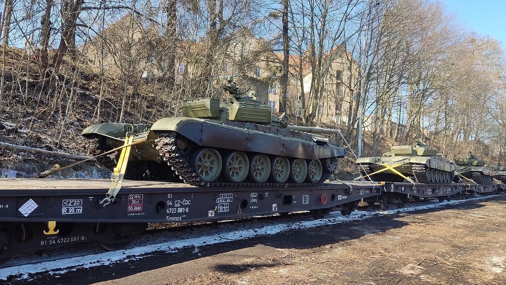 Liefert Tschechien T-72-Panzer an die Ukraine? Foto: Twitter/ OSINTdefender