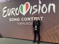 Zum ersten Mal war Felix Häring live beim Eurovision Song Contest dabei. Foto: Archiv Felix Häring