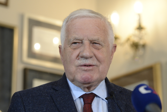 Tschechiens Ex-Präsident Václav Klaus. Foto: ČTK/Šulová Kateřina