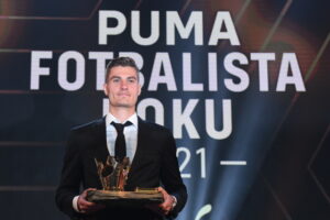 Patrick Schick ist Tschechiens Fußballer des Jahres. Foto: ČTK/Šulová Kateřina