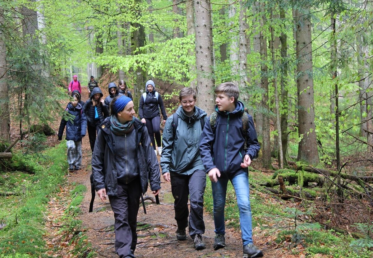 Zusammen den Wald erkunden. Foto: Prostor pro rozvoj