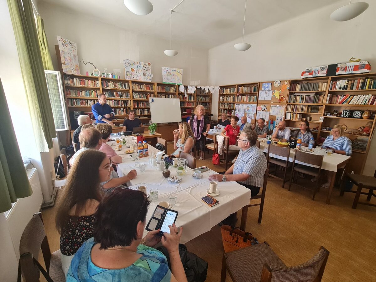 Im Brünner deutsch-tschechischen Begegnungszentrum. Foto: Richard Šulko