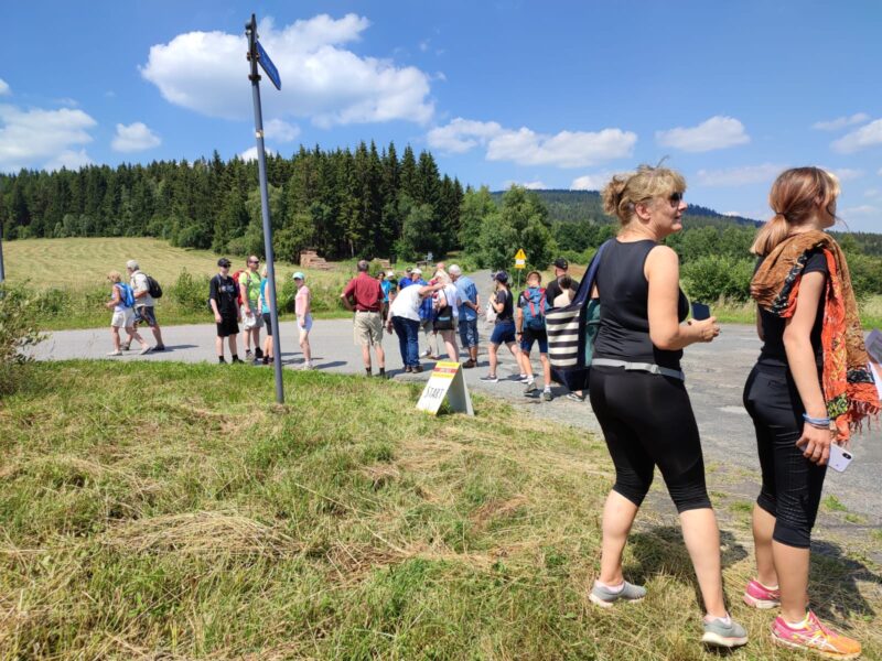 Ende Juli fand in Bärnwald (Neratov) zum ersten Mal der „Stepke Treck“ statt, mit dem an die Gründung des Ortes erinnert wurde. Foto: Richard Neugebauer