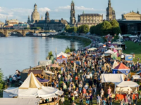 Das Stadtfest in Dresden. Foto: Michael Schmidt