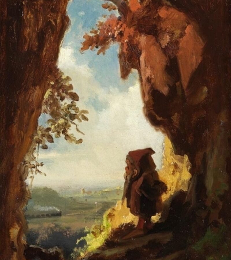 In tiefen Höhlen graben die Zwerge nach den Schätzen der Erde, auch im Erzgebirge. Foto: Wikimedia Commons, gemeinfrei