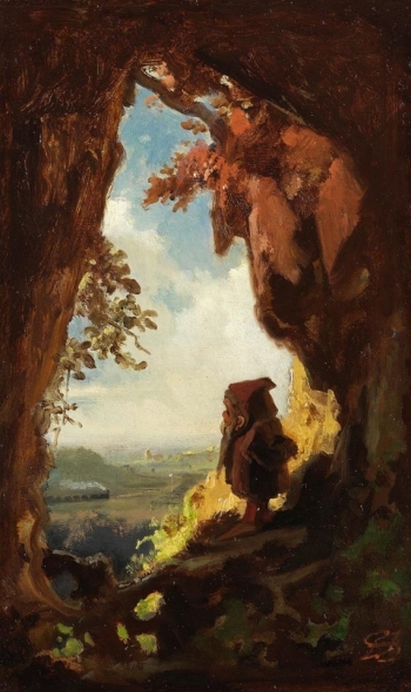 In tiefen Höhlen graben die Zwerge nach den Schätzen der Erde, auch im Erzgebirge. Foto: Wikimedia Commons, gemeinfrei