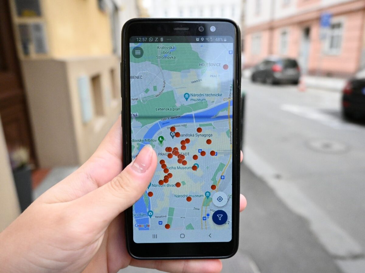 Die Samsa-App bietet eine alternative Erkundungstour durch die Prager Innenstadt. Foto: Madeleine Eisenbarth