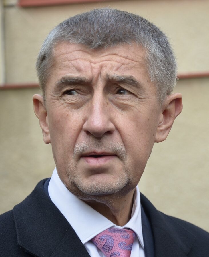 Andrej Babiš im Jahr 2020 bei seinem Besuch in Litvínov. Foto: Lucie Bartoš