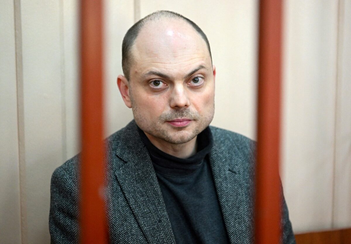Der russische Oppositionelle Wladimir Kara-Mursa befindet sich seit April in Untersuchungshaft. Foto: Profimedia