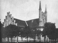 Die Kreuzkirche in Joachimsthal um 1900. Foto: Wikimedia Commons, gemeinfrei