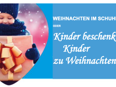 Spendenaufruf „Weihnachten im Schuhkarton“. Foto: diakonie