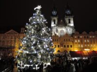 Der festliche Weihnachtsbaum in der Prager Altstadt. Foto: Pixabay