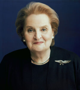 Madeleine Albright 1997 als neue US-Außenministerin.