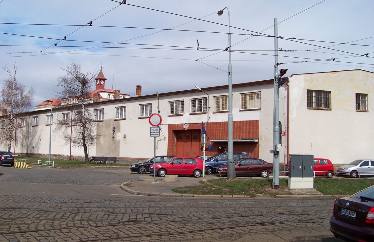 Heute bietet das Gefängnis Pankratz (Pankrác) Platz für 972 Gefangene. Foto: ŠJů, Wikimedia Commons, CC BY-SA 3.0.