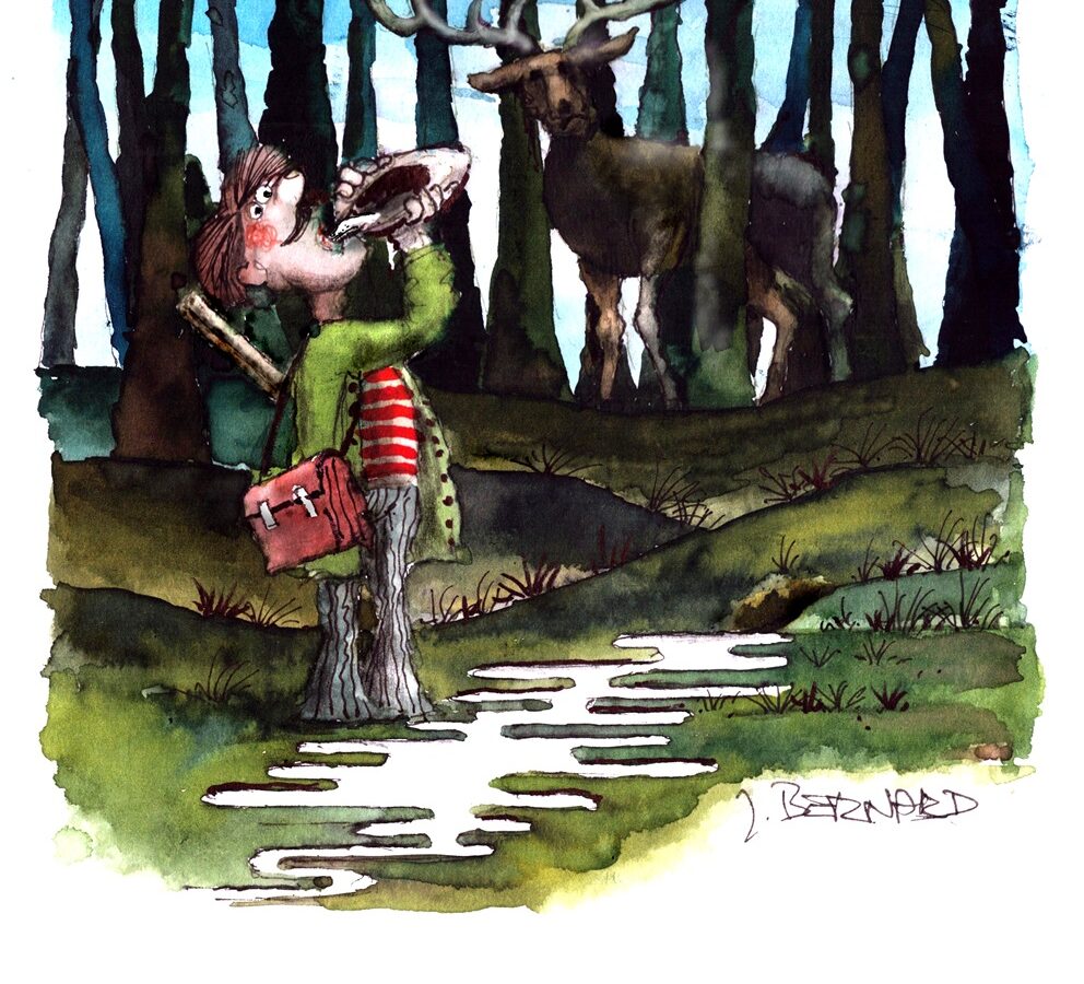 Zeichnung: Jiří Bernard