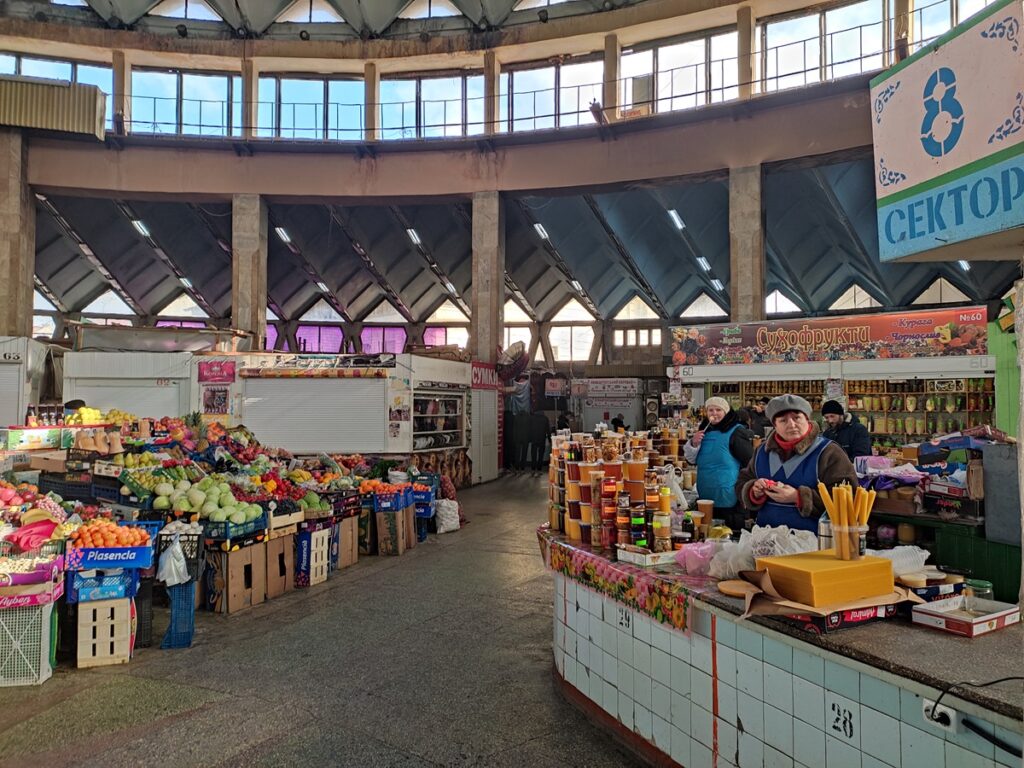 Markthalle in Lemberg (Lviv). Foto: Simon Römer