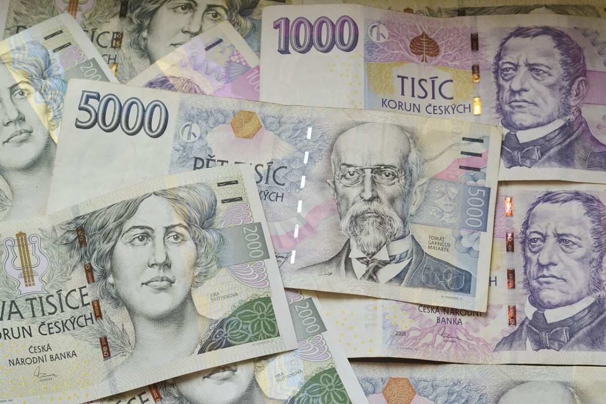 Die Tschechische Krone erreicht derzeit einen neuen Tiefstwert gegenüber der europäischen Einheitswährung. Foto: pixabay