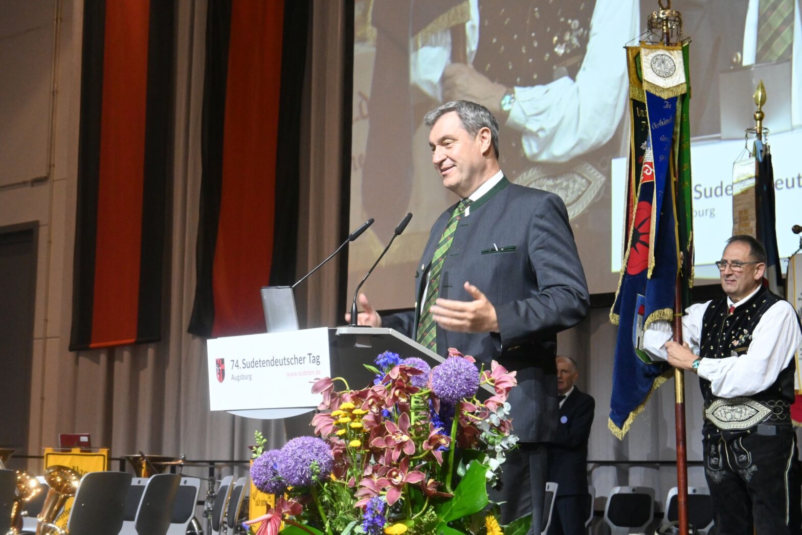 Bayerns Ministerpräsident Markus Söder wird auch in diesem Jahr am Sudetendeutschen Tag teilnehmen.