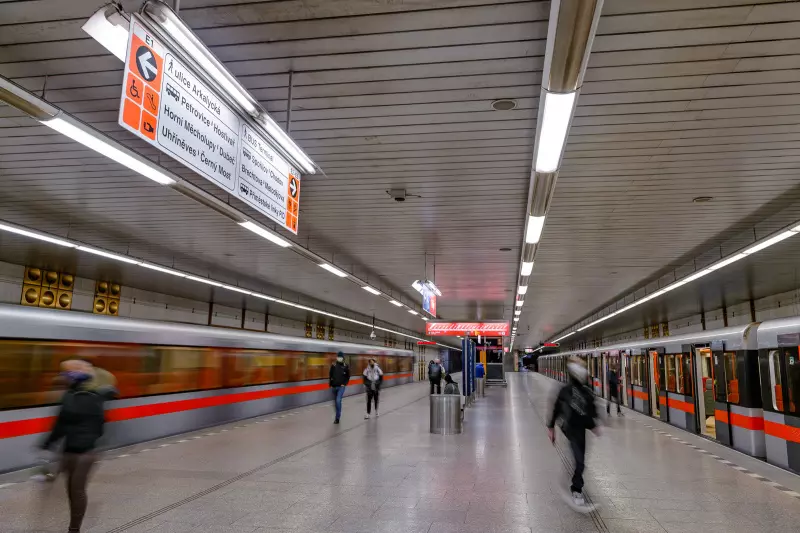 Die Prager Metro führt auf drei Linien und in Summe 65,2 km durch die tschechische Hauptstadt. Foto: dpp