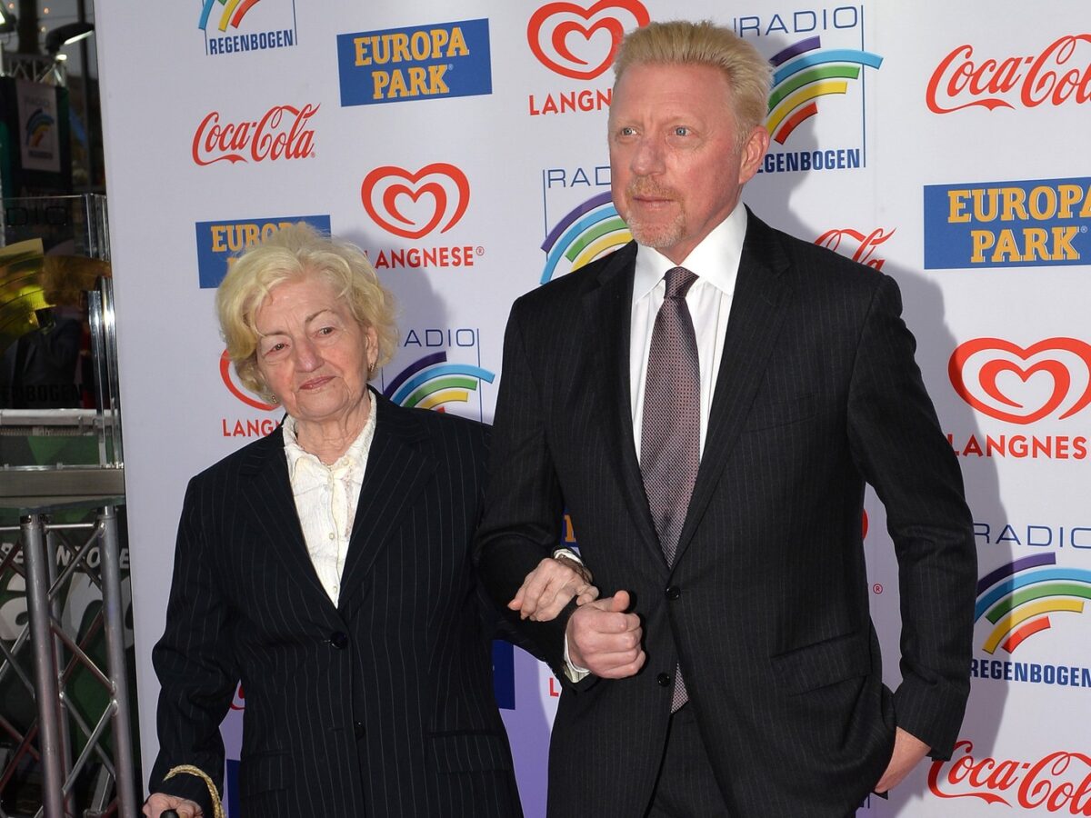 Boris Becker mit seine Mutter Elvira im Jahr 2019 beim Radio Regenbogen Award 2019 - Europapark - Rust. Foto: Famous/Avalon / Avalon / Profimedia