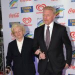 Boris Becker mit seine Mutter Elvira im Jahr 2019 beim Radio Regenbogen Award 2019 - Europapark - Rust. Foto: Famous/Avalon / Avalon / Profimedia