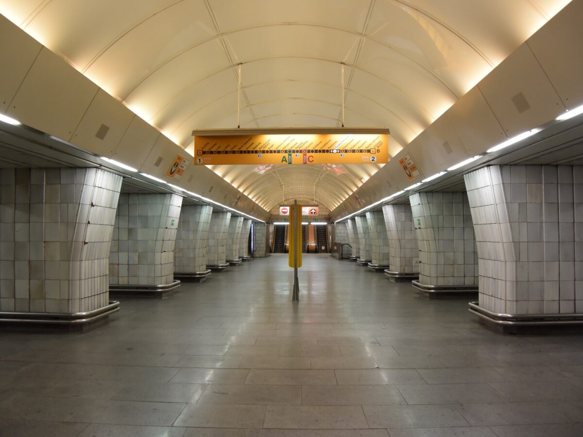 Für voraussichtlich ein Jahr bleiben die Metro-Stationen Českomoravská (im Bild) und Pankrác geschlossen. Foto: Jiří Borový, Českomoravská (stanice metra) (01), CC BY-SA 3.0