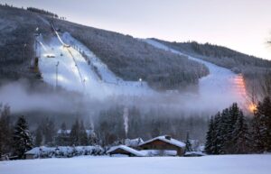 Das Skigebiet in Harrachsdorf im Riesengebirge. Foto: Skiareal Harrachov