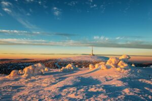 Das Skigebiet um den Praděd im Altvatergebirge. Foto: Visit Czechia