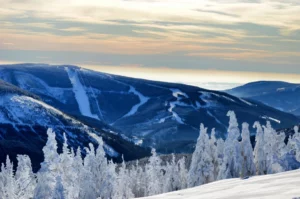 Das Skigebiet in Spindlermühle im Riesengebirge. Foto: Skiareal Spindlermühl