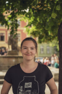 Nele Steiling ist Teilnehmerin am Programm „Ein Jahr an der Grenze" des Deutsch-Tschechischen Zukunftsfonds. Foto: Ein Jahr an der Grenze - Ein Programm des Deutsch-Tschechischen Zukunftsfonds.