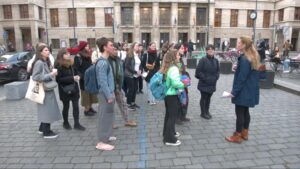 Neben Vorträgen und Diskussionen gab es ein umfangreiches Begleitprogramm, wie zum Beispiel den literarischen Spaziergang.