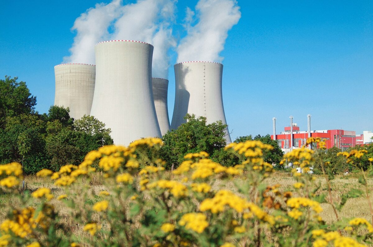 Illustrationsfoto: Das Atomkraftwerk Temelin. Nahe der sächischen Grenze könnte ein weiteres neues Atomkraftwerk entstehen, so plant es die tschechische Gesellschaft ČEZ. Foto: ČEZ