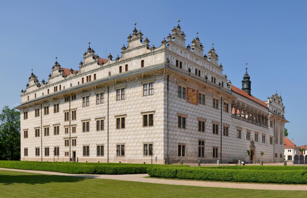 Schloss Leitomischl (Litomyšl) gehört zu den schönsten Renaissancebauwerken in Tschechien.
