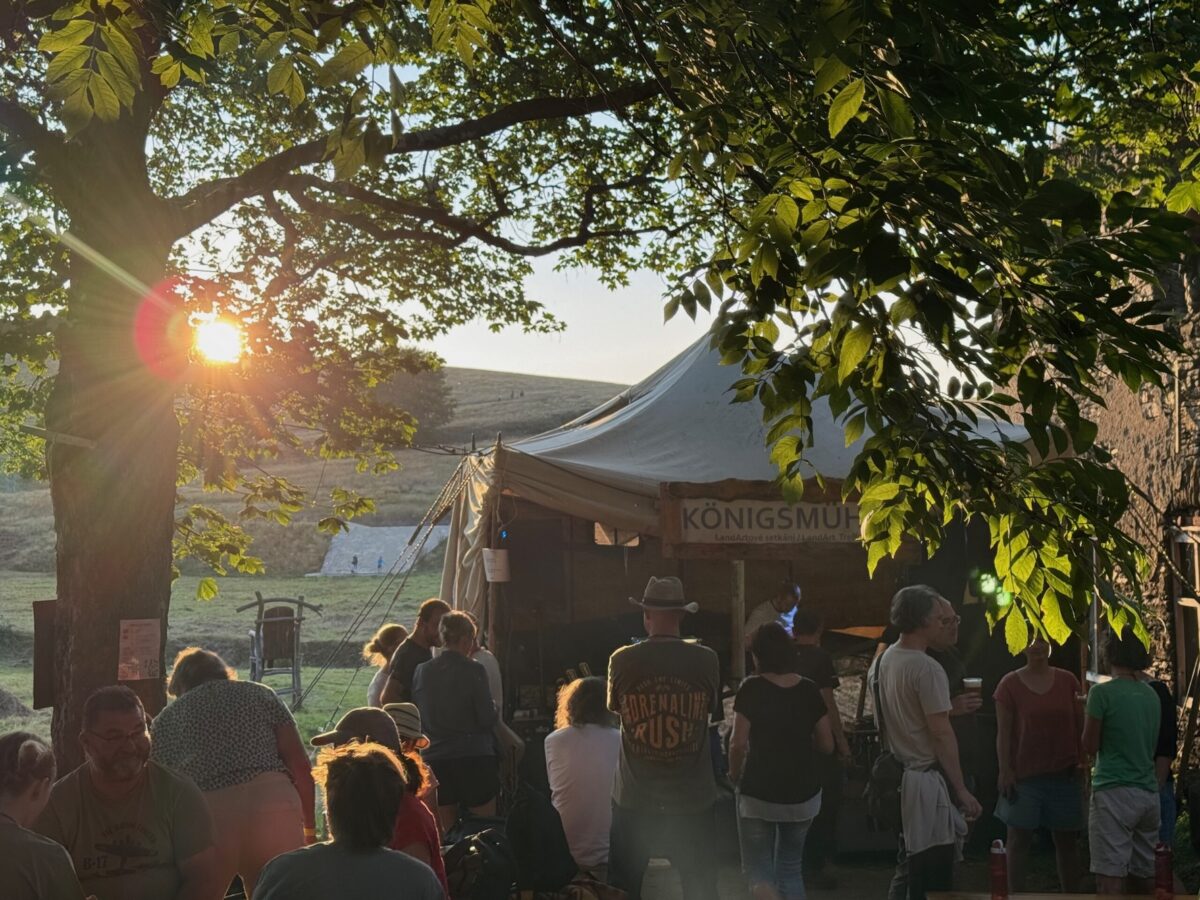 Das LandArt Festival Königsmühle gehört zu den Projekten, die vom Deutsch-Tschechischen Zukunftsfonds regelmäßig gefördert werden