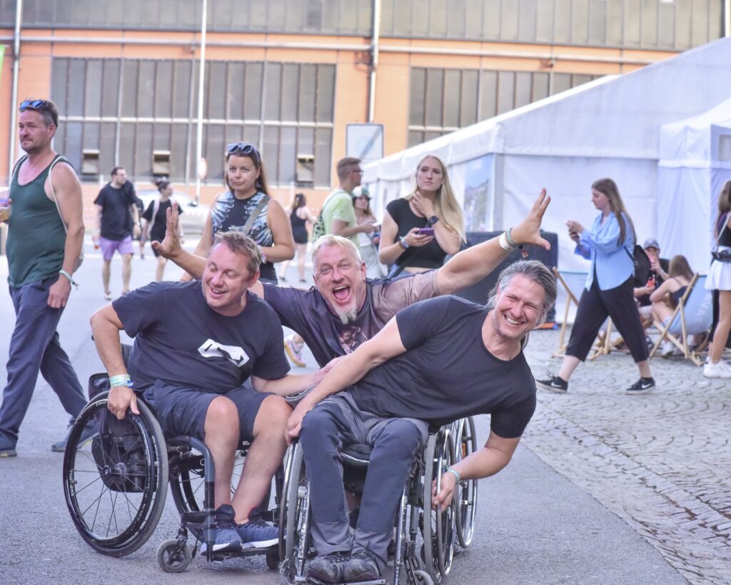 Das Festival können auch Menschen mit körperlichen Einschränkungen besuchen.