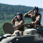 Tschechische Soldaten beim Tag der Bodentruppen 2025 auf dem Militärareal Bahna.