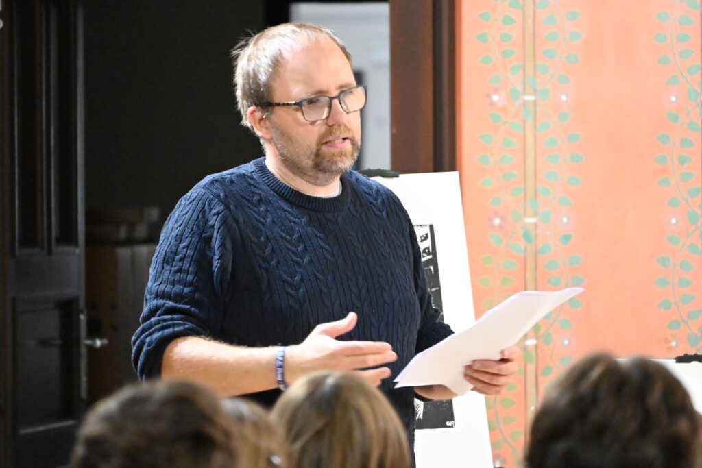 Thomas Oellermann ist Initiator der Wanderausstellung „Hans Georg Trapp – Kunst als Kampfmittel“.