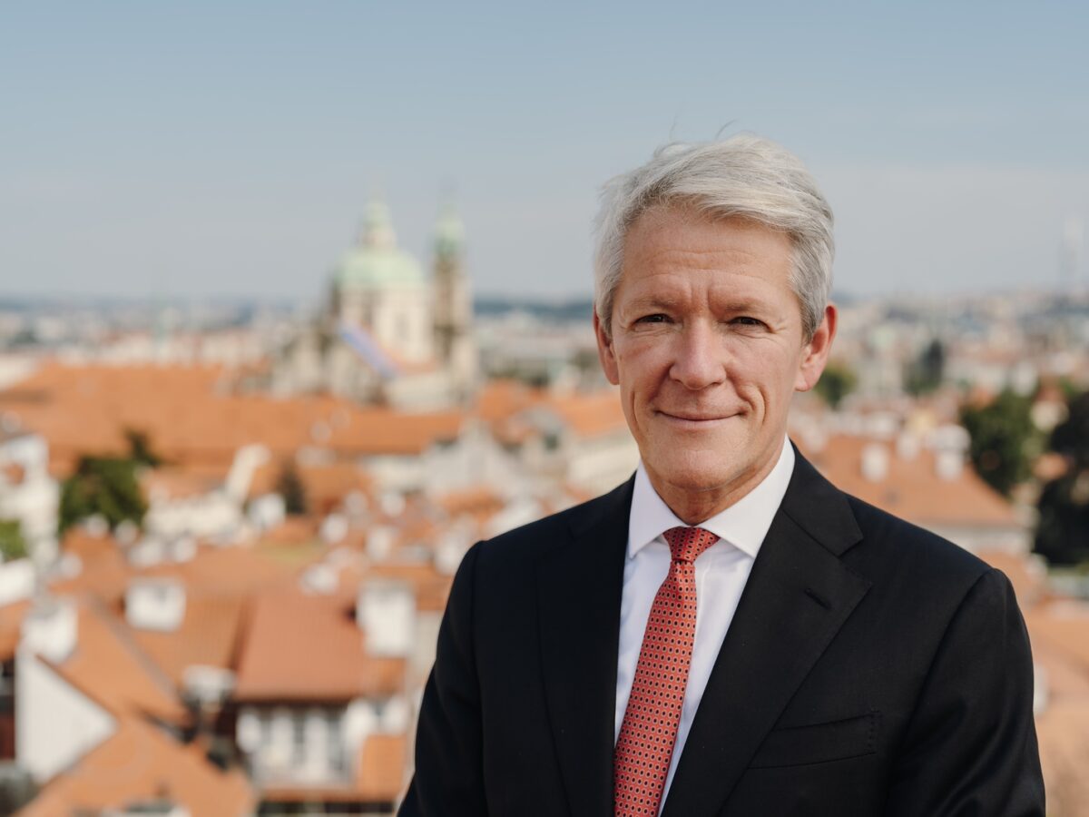 Peter Reuss ist seit Oktober 2025 neuer deutscher Botschafter in Tschechien.