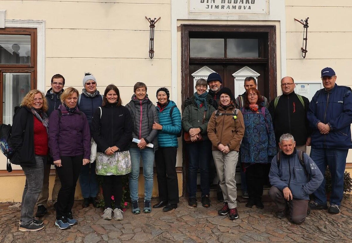 Im Rahmen des diesjährigen Landeskundewochenendes traf sich die Gruppe der Deutschlehrerinnen und -lehrer in Politschka (Polička), in Ostböhmen.