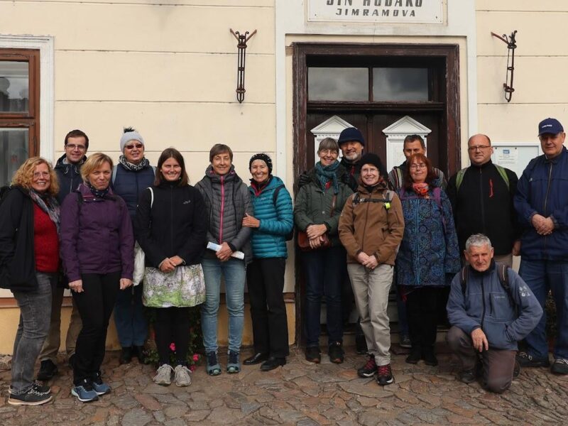 Im Rahmen des diesjährigen Landeskundewochenendes traf sich die Gruppe der Deutschlehrerinnen und -lehrer in Politschka (Polička), in Ostböhmen.