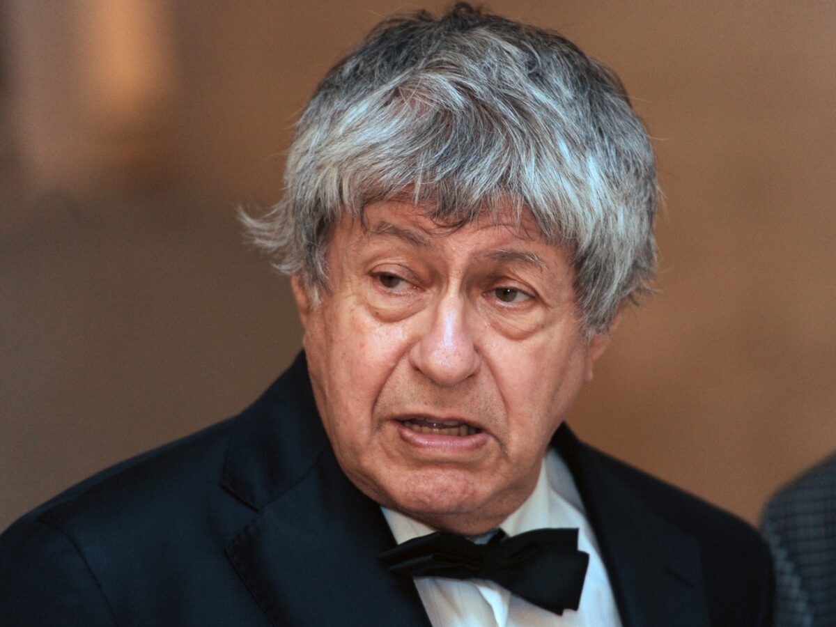 Ivan Klíma bei der Verleihung des Ferdinand-Peroutka-Preises 2013.